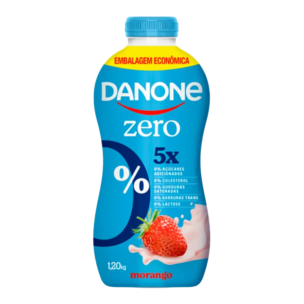DANONE ZERO LIQ. 1200GR MORANGO