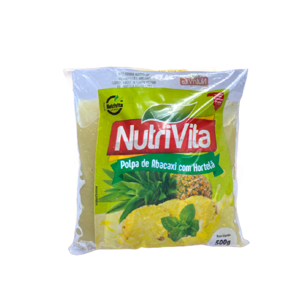 POLPA NUTRIVITA ABACAXI COM HORTELÃ 500G