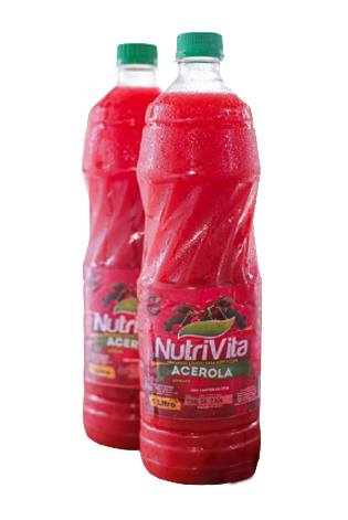 PREPARADO LÍQUIDO PARA REFRESCO NUTRIVITA ACEROLA ADOÇADO 1L