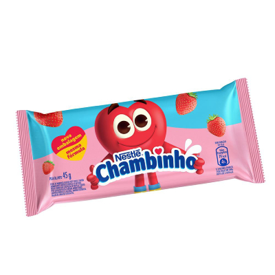 PICOLÉ NESTLÉ CHAMBINHO MORANGO 45G