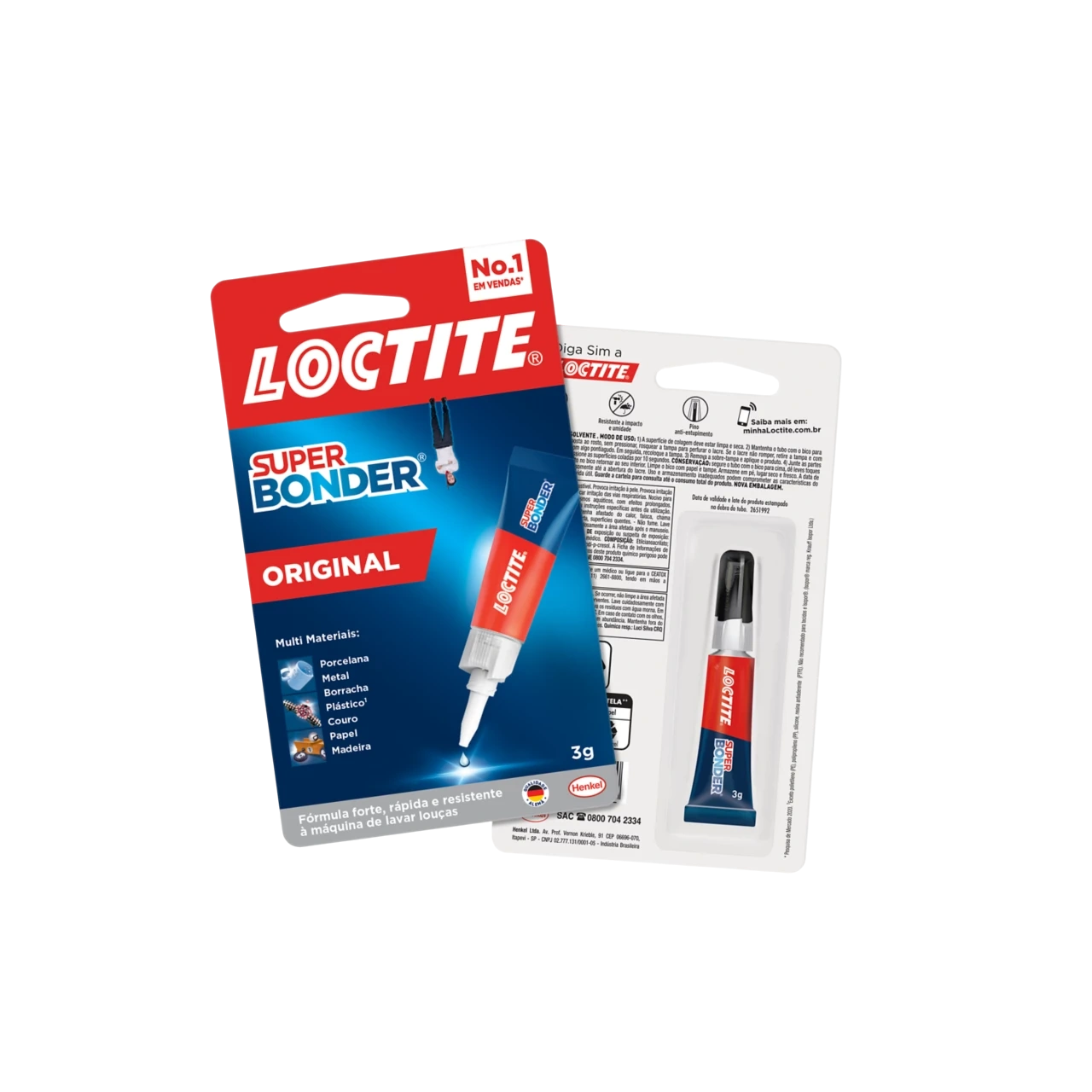 SUPER BONDER LOCTITE ORIGINAL 3GR
