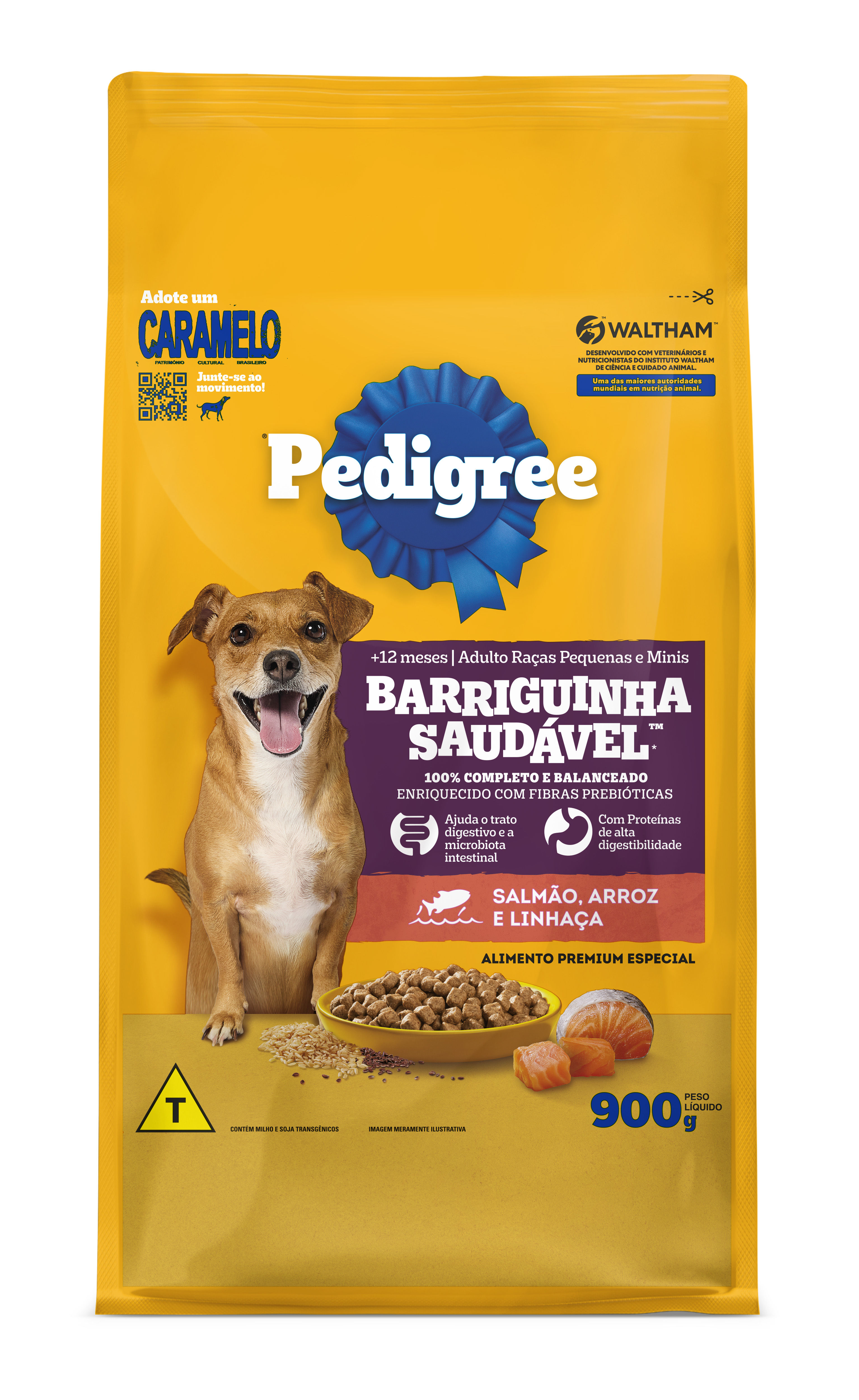 PEDIGREE ADULTO DRY RAÇAS PEQUENAS 900G