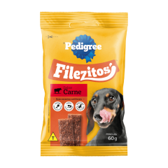 PEDIGREE FILEZITOS ADULTO CARNE 60G
