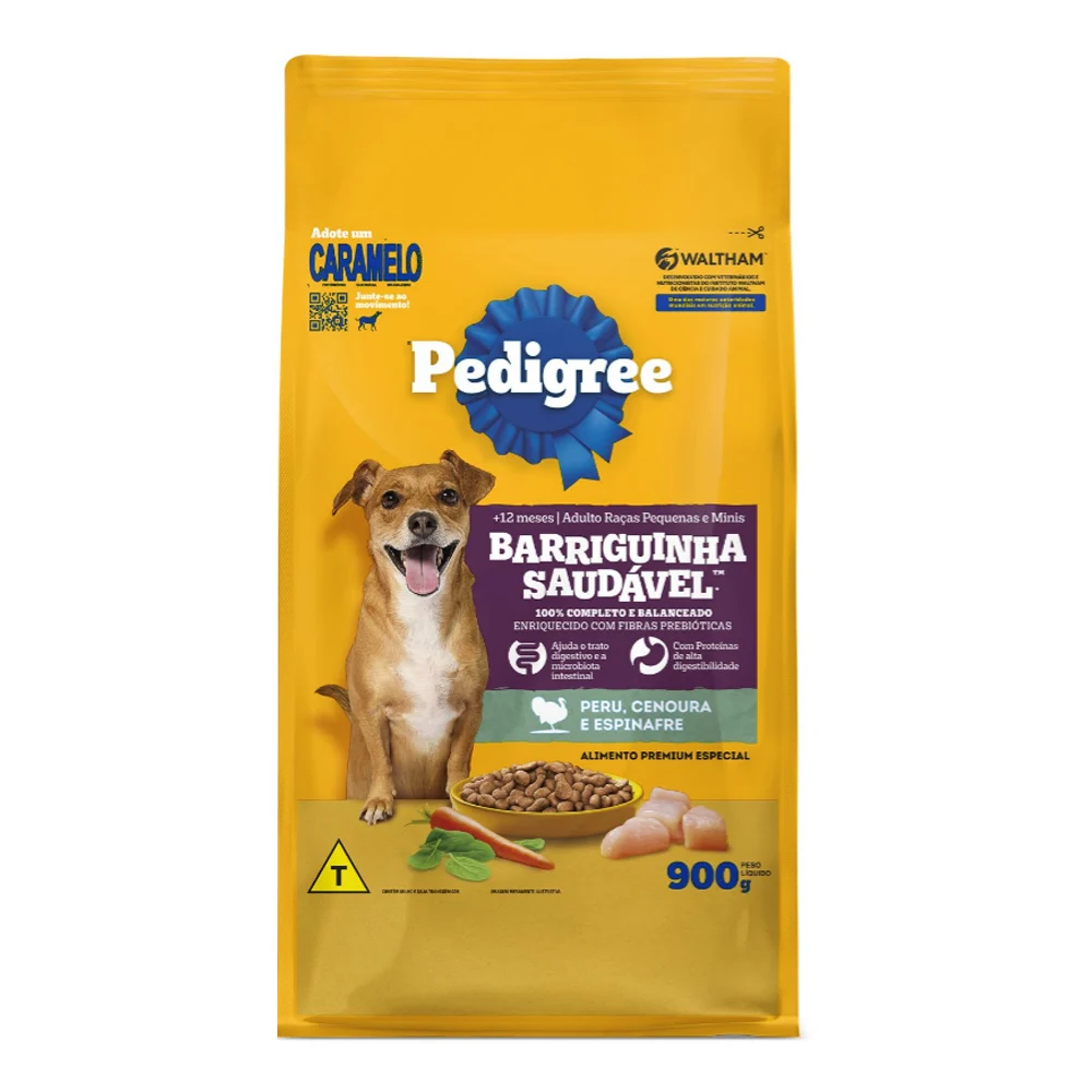PEDIGREE ADULTO DRY RAÇAS PEQUENAS 900G