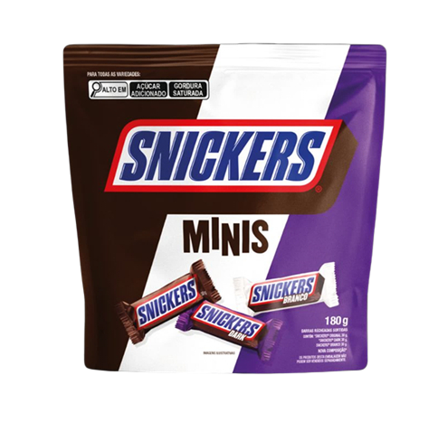 MINI VARIEDADES SNICKERS 180G