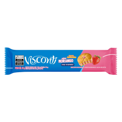 BISCOITO VISCONDE RECHEADO DE MORANGO 73G