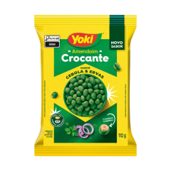 AMENDOIM YOKI CROCANTE CEBOLA E ERVAS 110G
