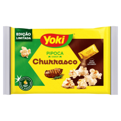 PIPOCA DE MICROONDAS YOKI CHURRASCO 90GR