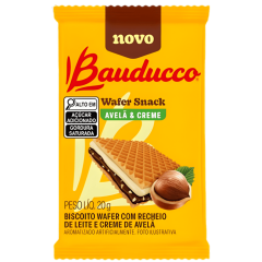 WAFER BAUDUCCO DE AVELÃ 20G