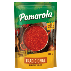 MOLHO DE TOMATE POMAROLA TRADICIONAL 200GR