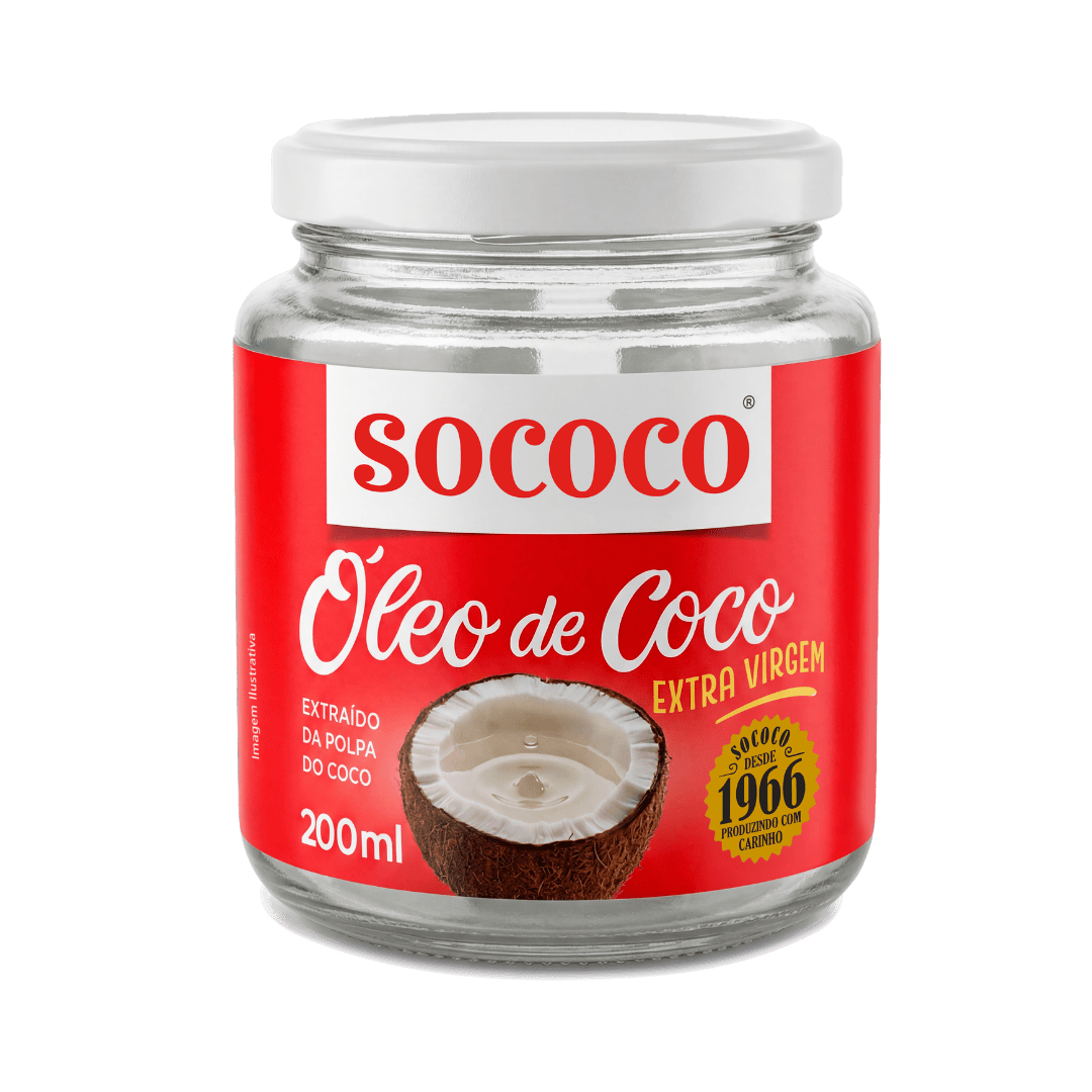 ÓLEO DE COCO SOCOCO EXTRA VIRGEM 200 ML