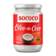 ÓLEO DE COCO SOCOCO EXTRA VIRGEM 500 ML