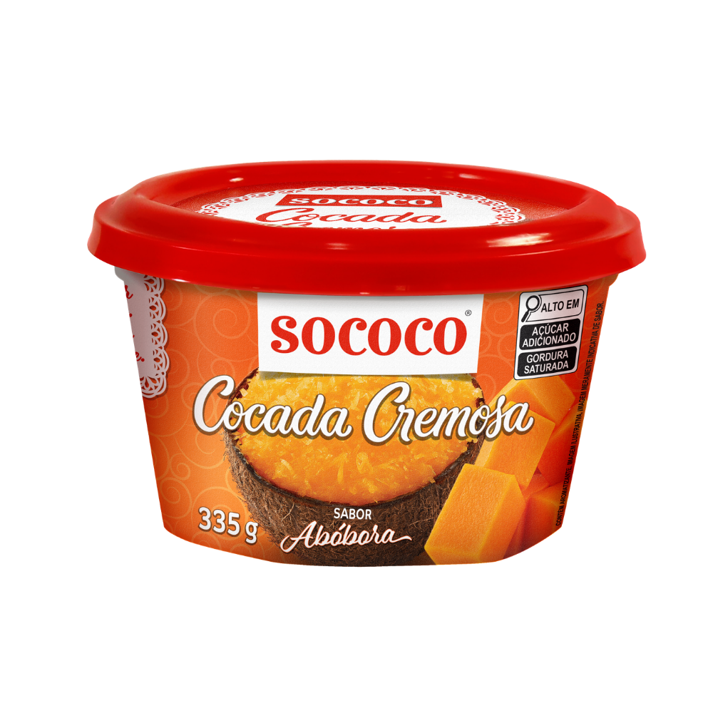 DOCE DE COCO SOCOCO ABÓBORA 335GR