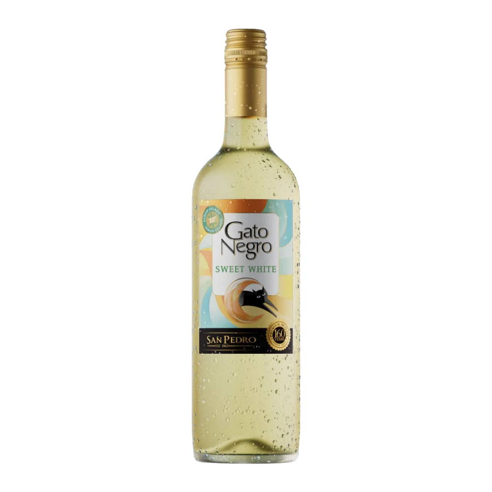 VINHO GATO NEGRO SWEET WHITE 750 ML