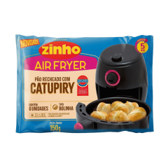 PÃO RECHEADO COM CATUPIRY  AIR FRYER 150G