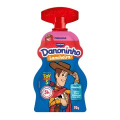 DANONINHO LANCHEIRA IOGURTE MORANGO 70G