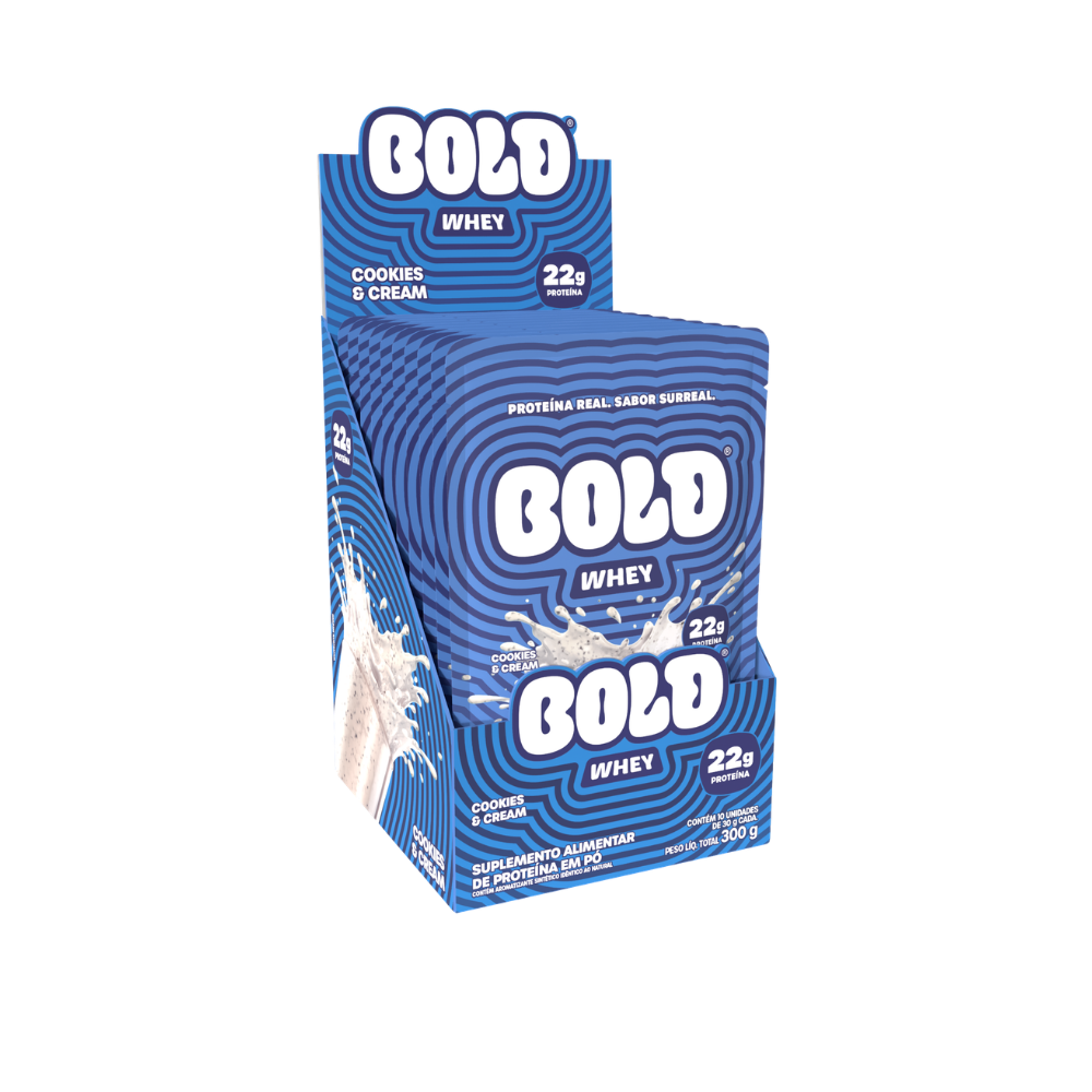 WHEY PROTEIN BOLD COOKIES & CREAM 480X30G