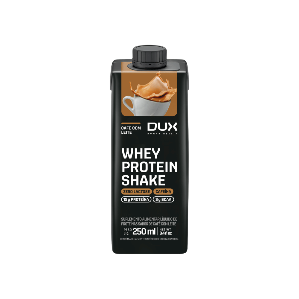 WHEY PROTEIN SHAKE CAFÉ COM LEITE 250ML