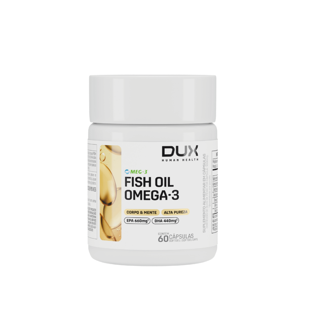 ÔMEGA 3 FISH OIL DUX 60 CÁPSULAS