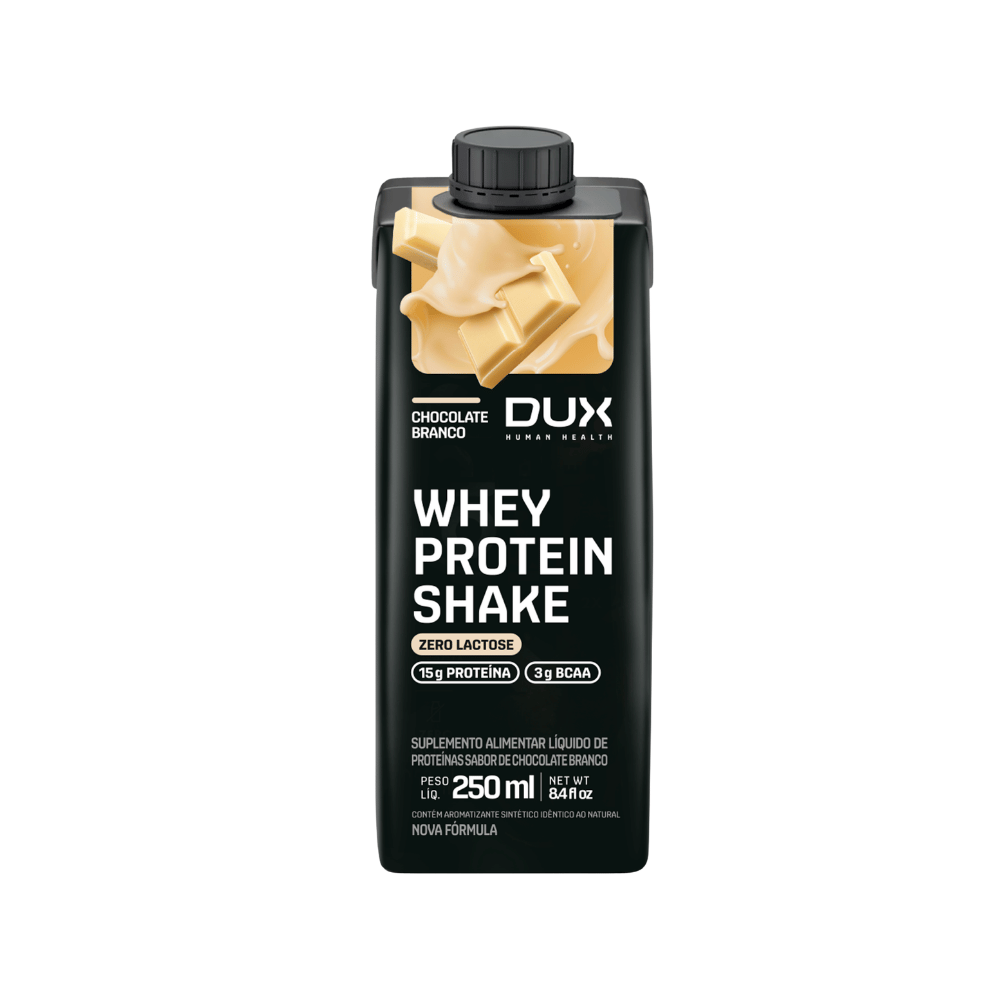 WHEY PROTEIN SHAKE CHOCOLATE BRANCO 250M