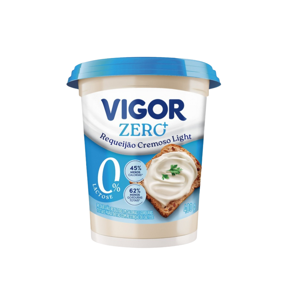 REQUEIJAO CREMOSO ZERO LACTOSE VIGOR 400G