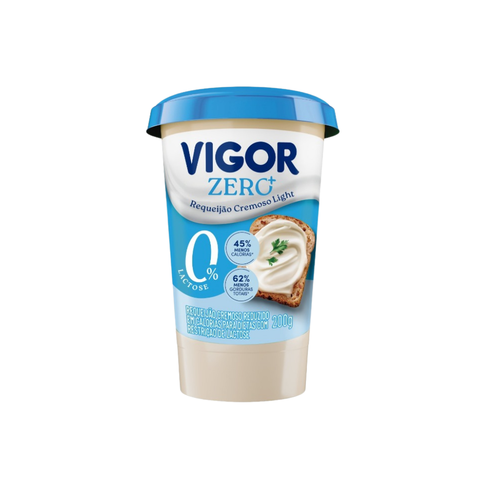 REQUEIJAO CREMOSO ZERO LACTOSE VIGOR 200G