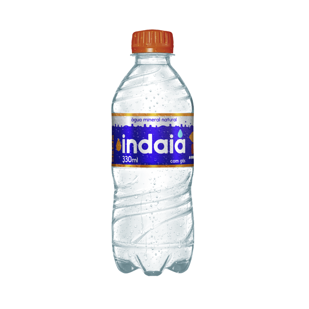 AGUA INDAIA C/ GAS 330ML
