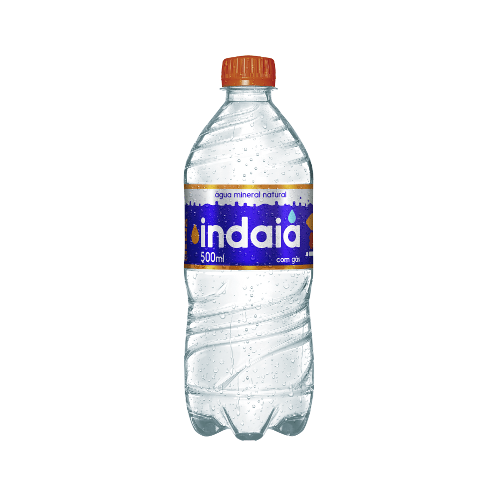 AGUA INDAIA C/ GAS 500ML
