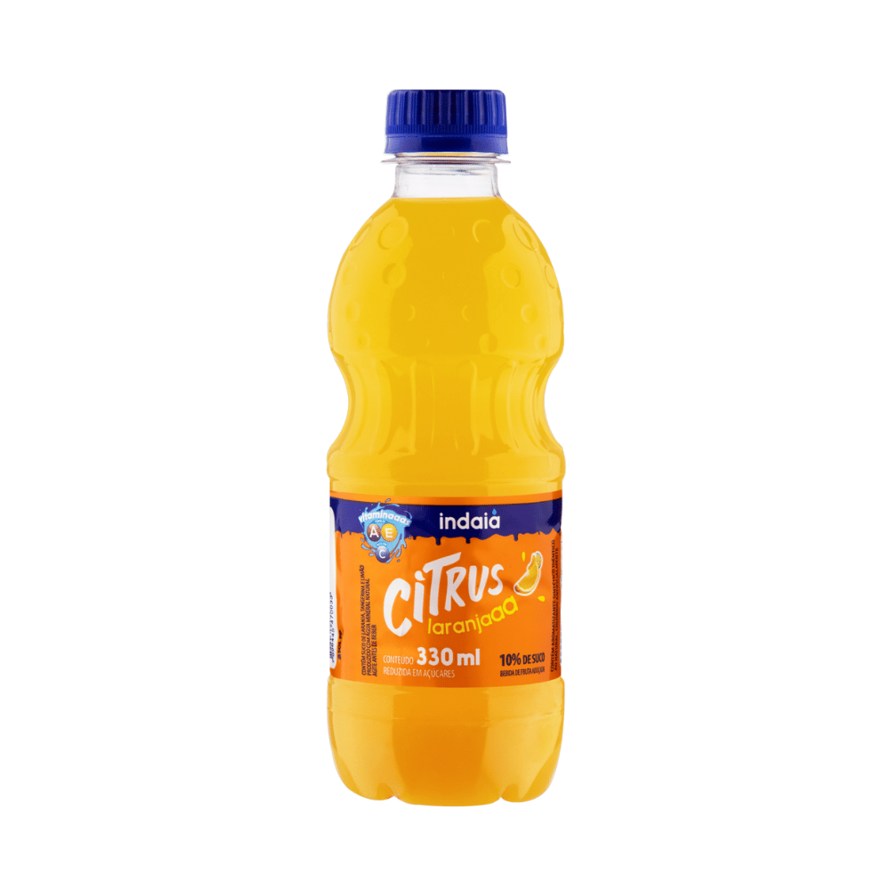INDAIA CITRUS LARANJA TANG LIMAO 330ML