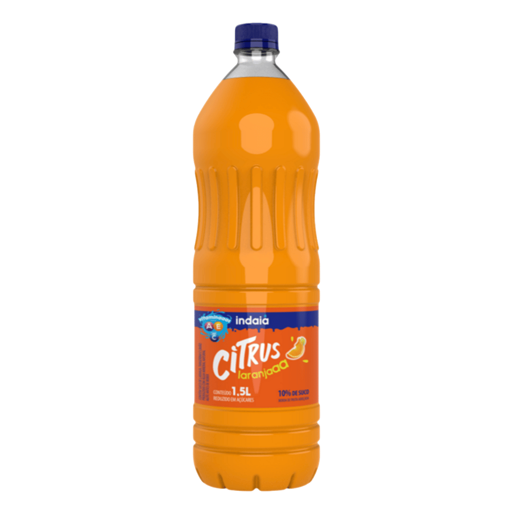 INDAIA CITRUS LARANJA 1,5L