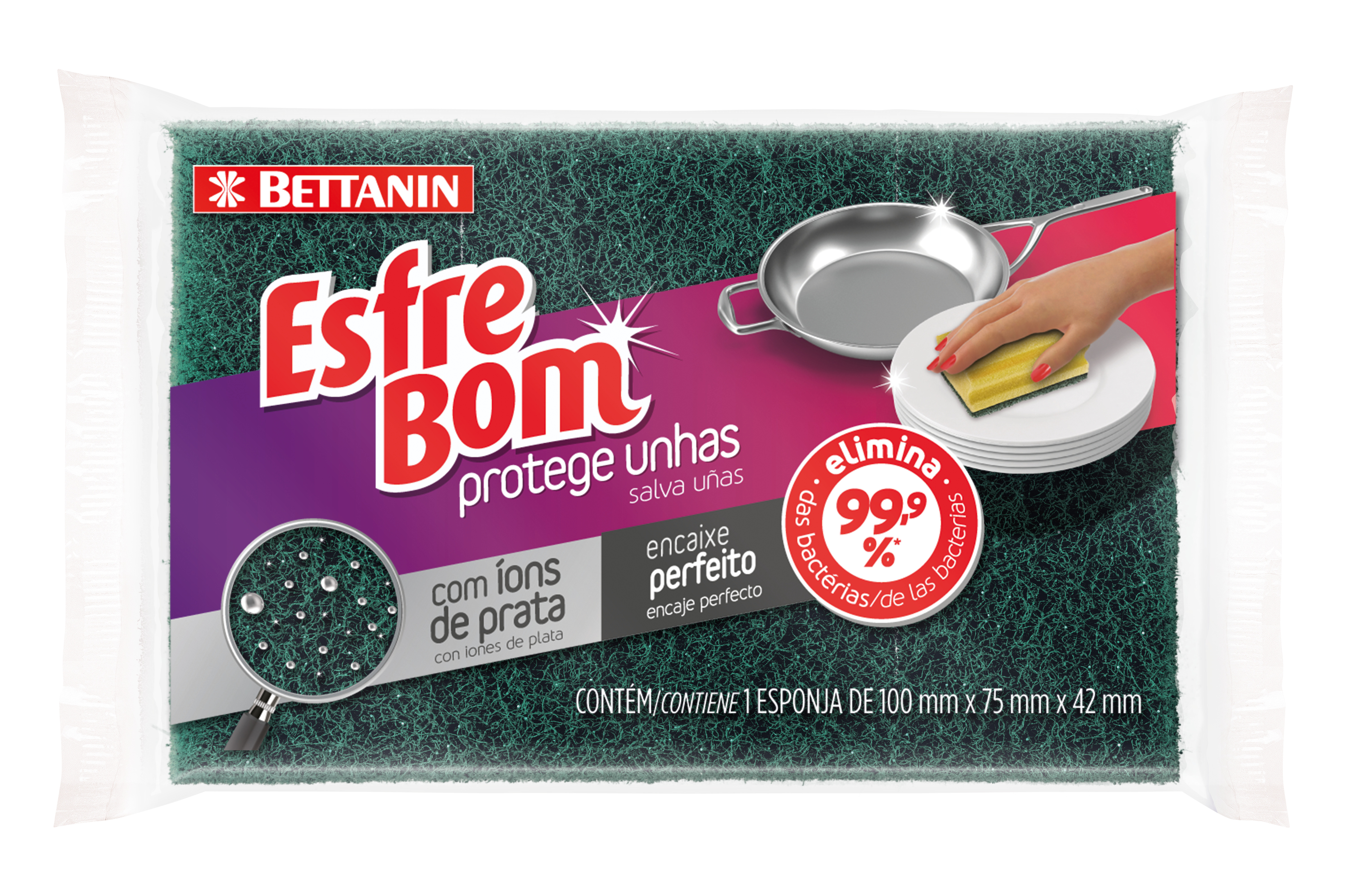 *ESPONJA ESFREBOM PROTEGE UNHAS