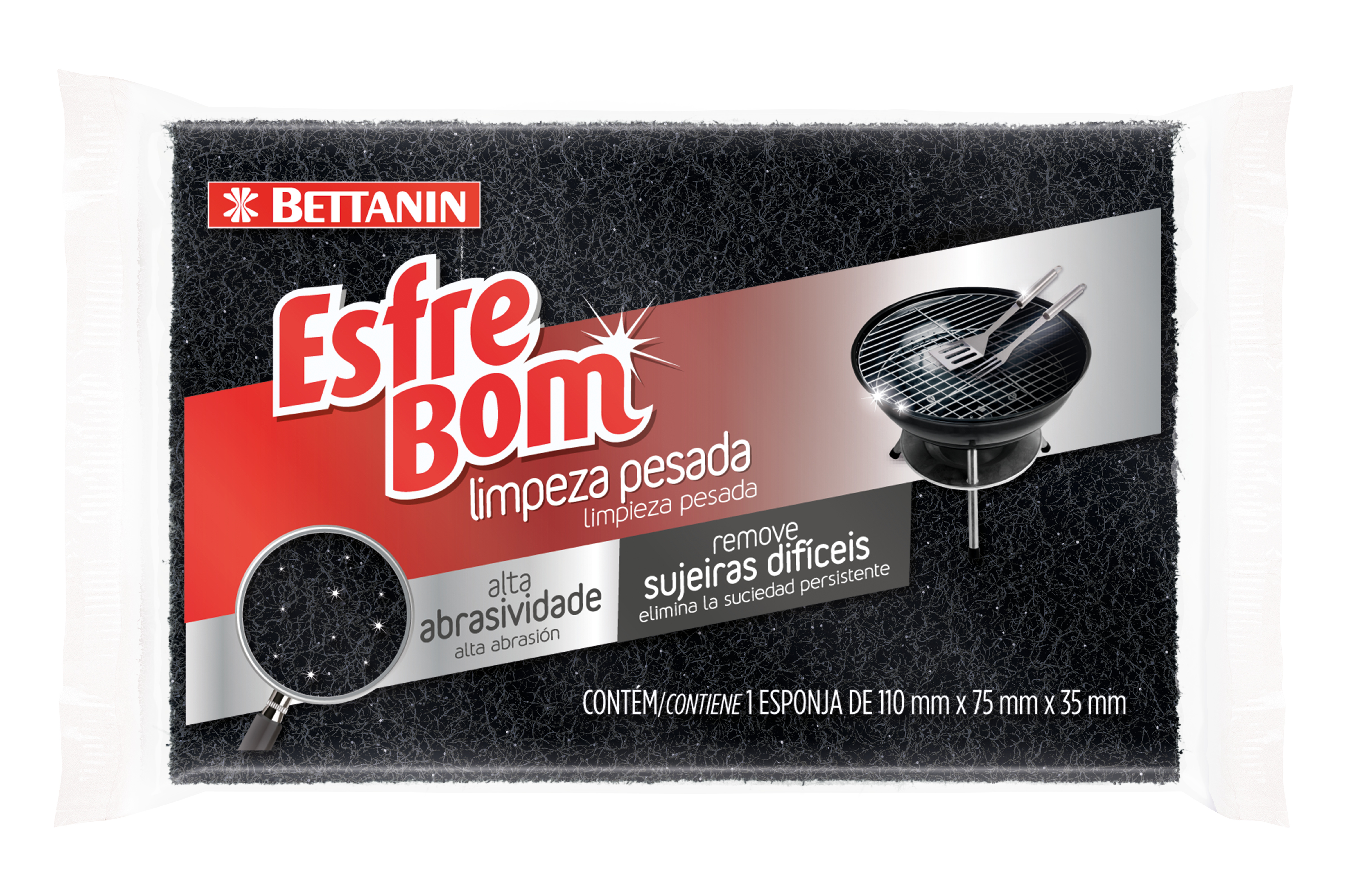 ESPONJA ESFREBOM LIMPEZA PESADA