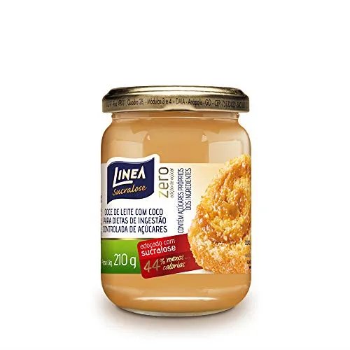 DOCE DE LEITE LINEA COM COCO POTE 210G