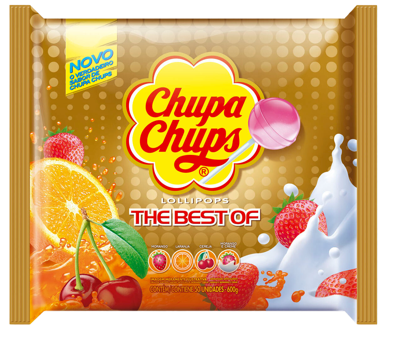 PIRULITO CHUPA CHUPS MIX BAG 50X12G 600G