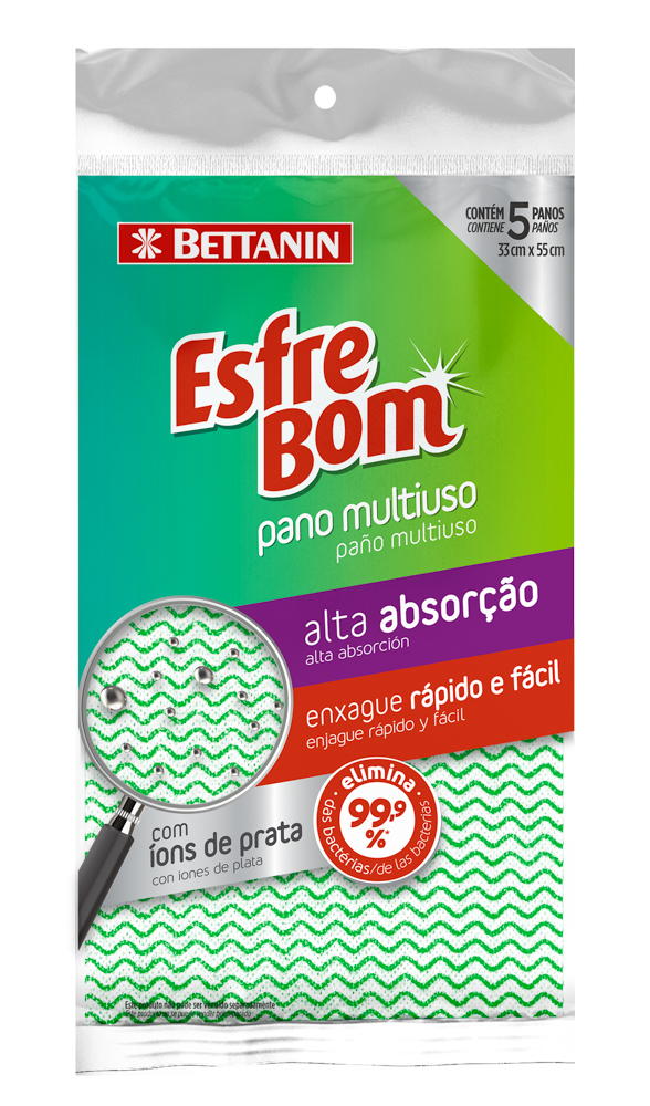 PANO MULTIUSO ESFREBOM VERDE 5 UND