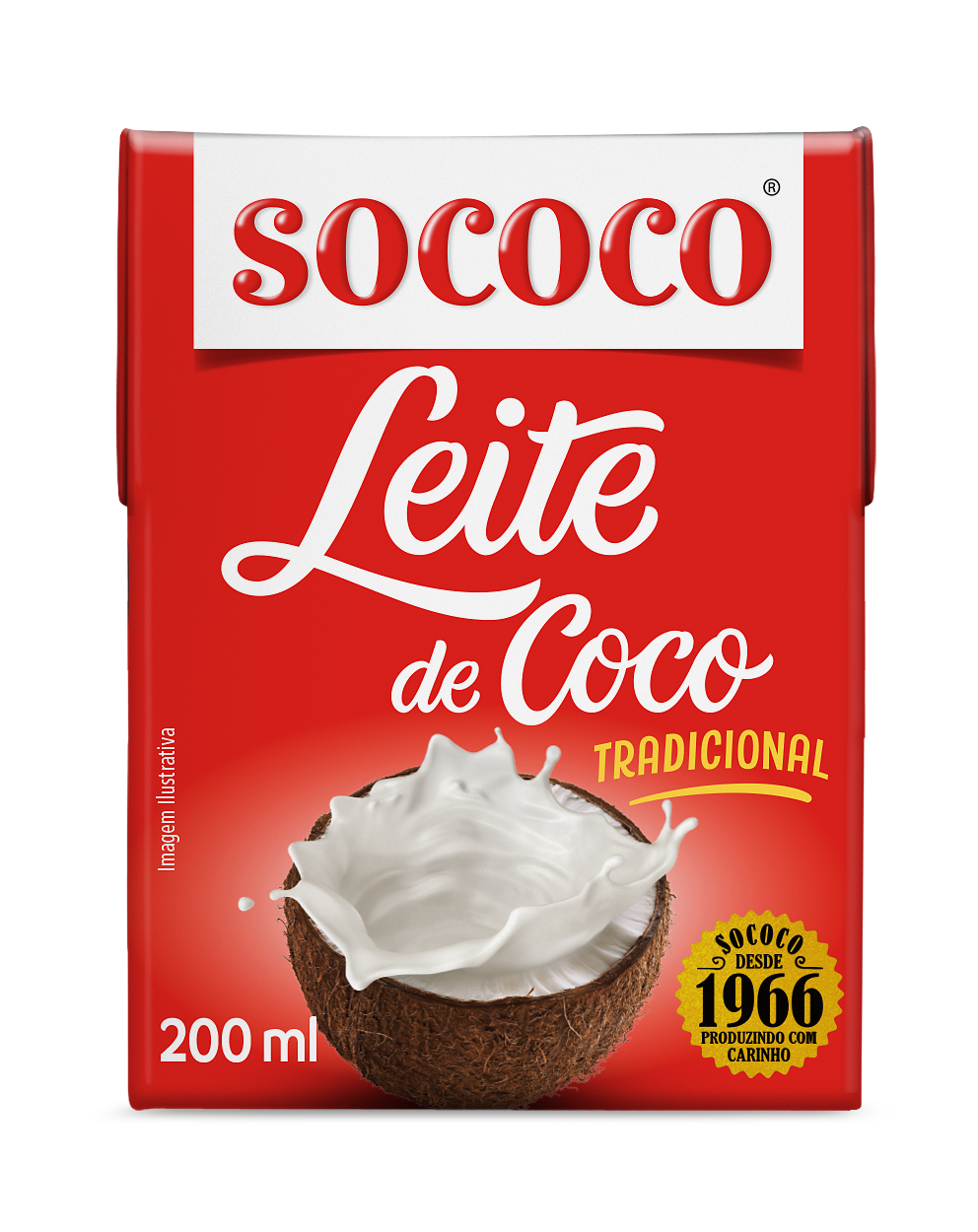 LEITE DE COCO SOCOCO TRADICIONAL 200ML