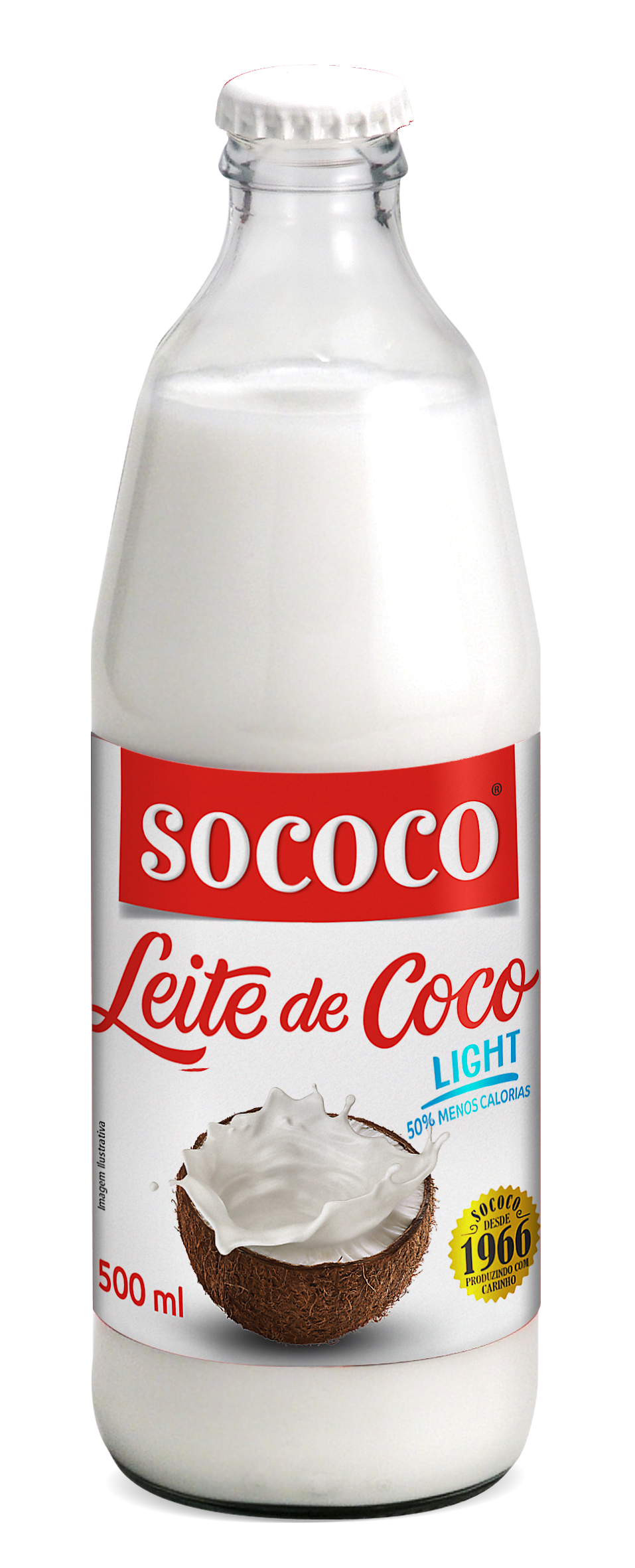 *LEITE DE COCO SOCOCO LIGHT VIDRO 200ML