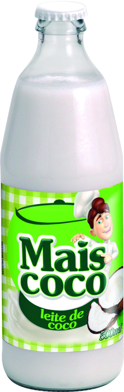 LEITE DE COCO MAIS COCO TRADICIONAL VIDRO 200ML