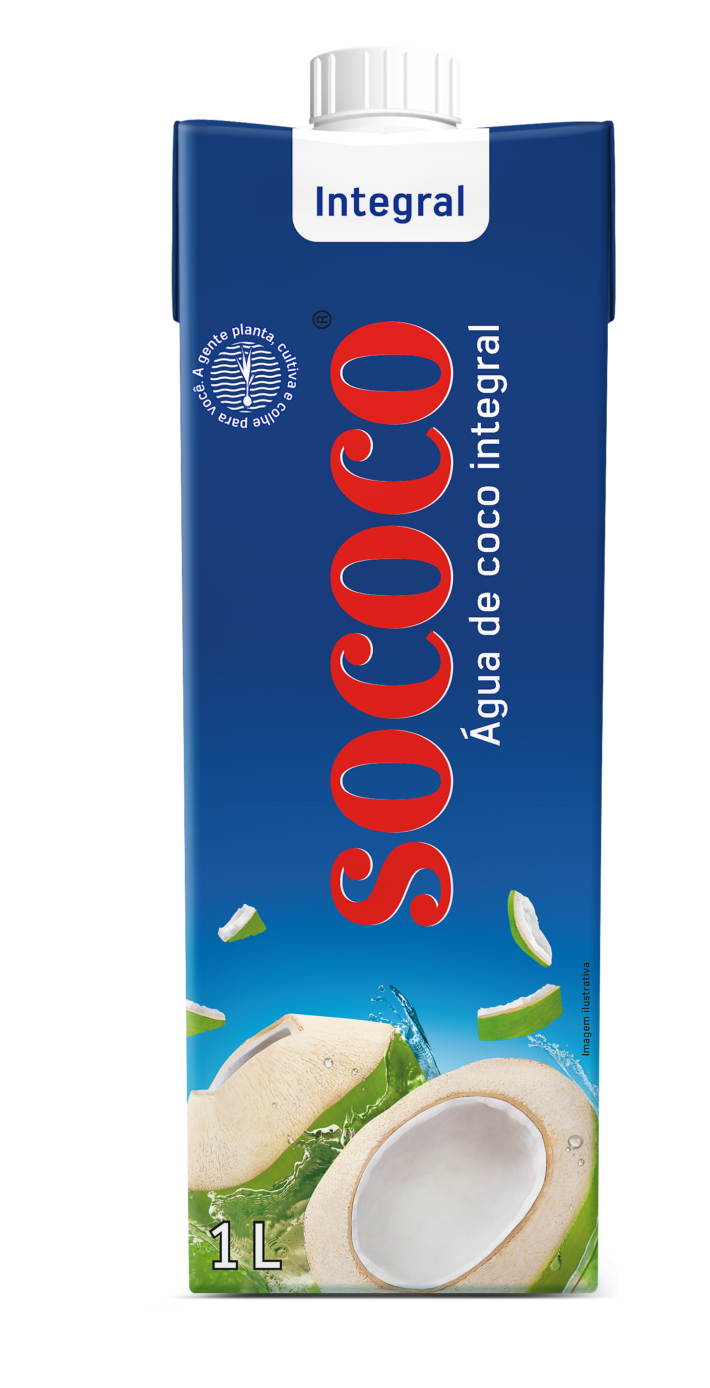 ÁGUA DE COCO SOCOCO 1L