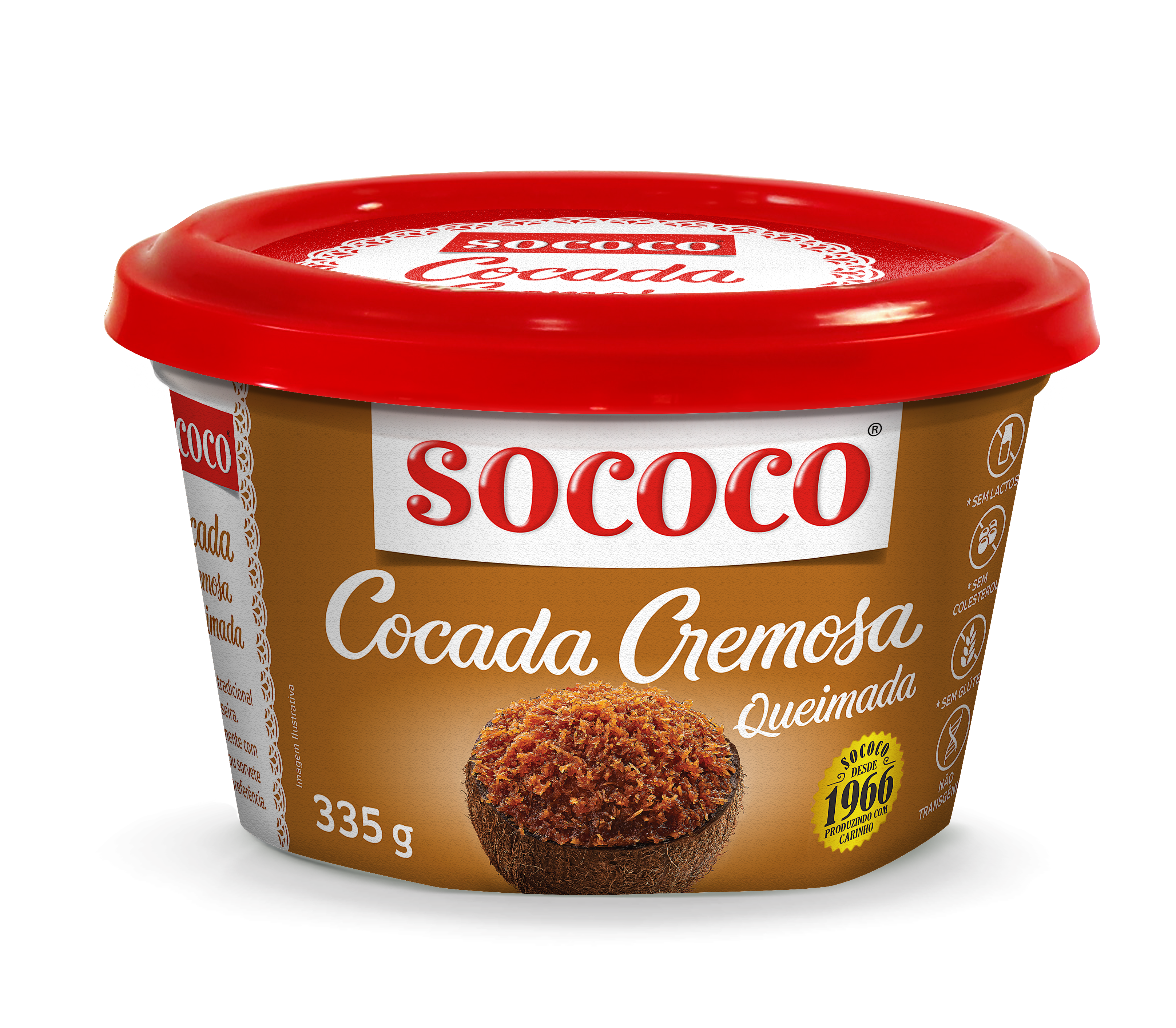 DOCE DE COCO SOCOCO QUEIMADO 335G