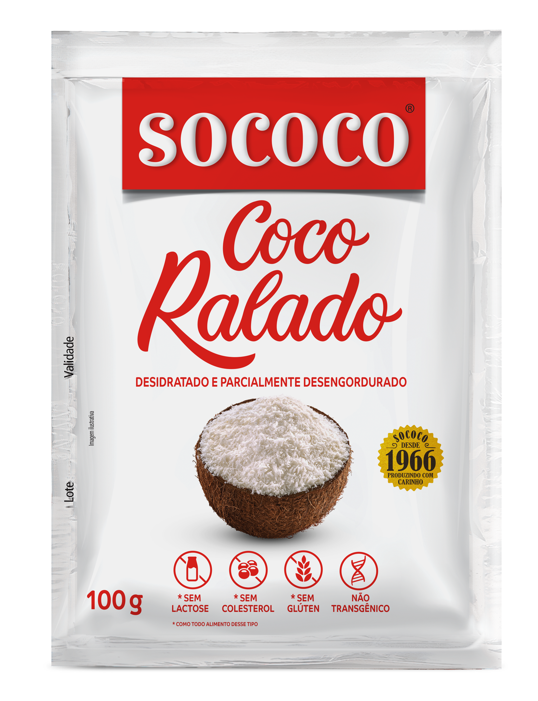 COCO RALADO SOCOCO 100G