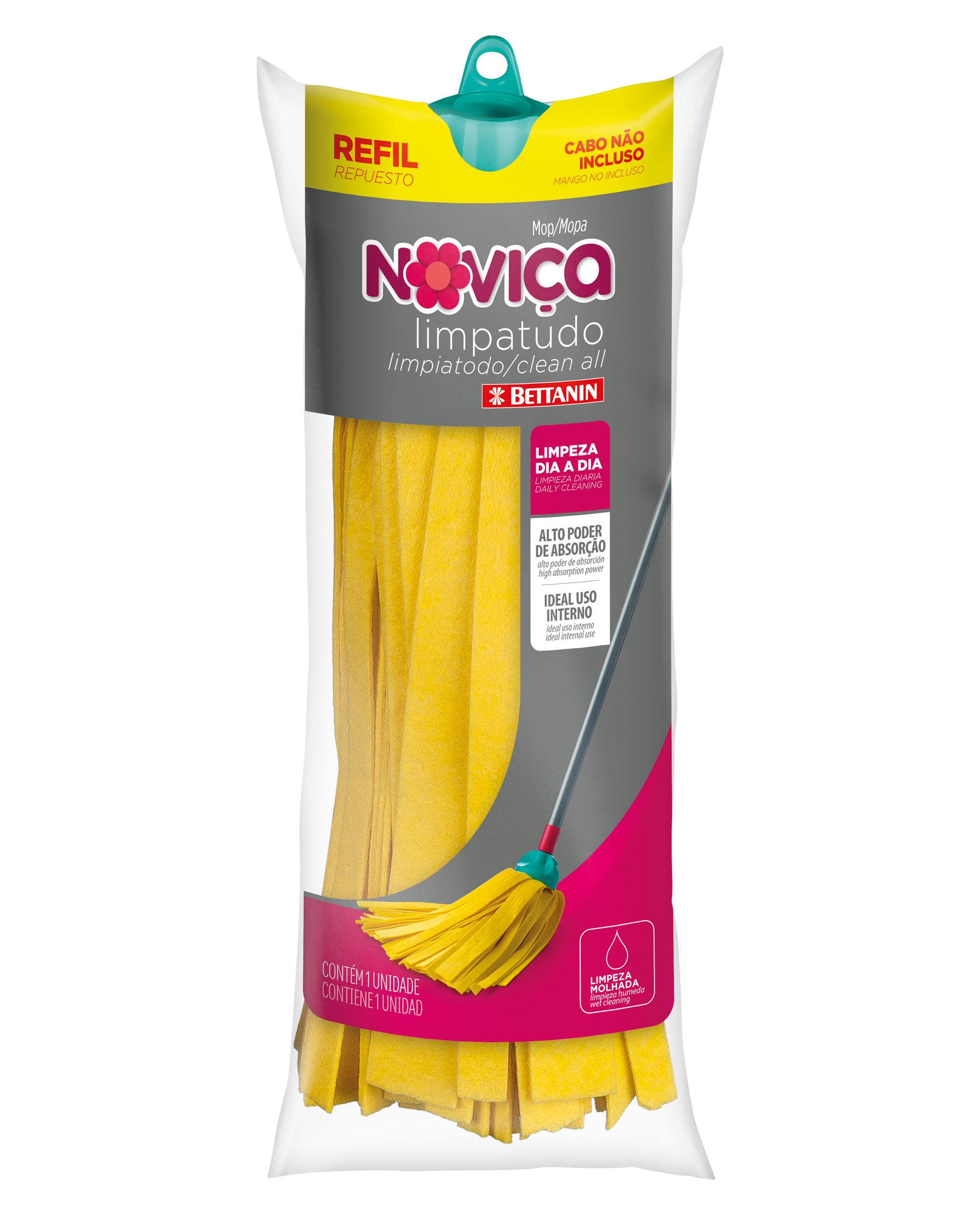 MOP LIMPATUDO NOVIÇA REFIL