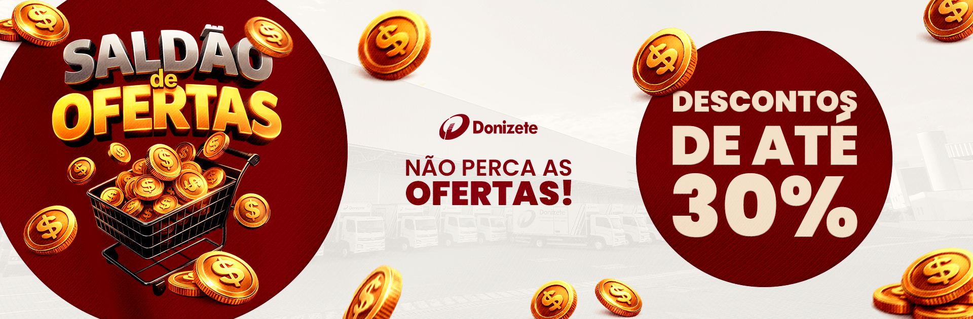 Carrossel SALDÃO - BANNER INICIAL